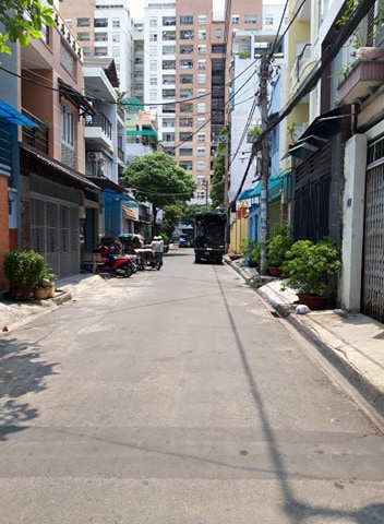 Nhà MT Đường Số Ni Sư Huỳnh Liên  1Lầu (4 x 22) 92m2. P.10, Q.Tân Bình. Giá 10.5 Ty