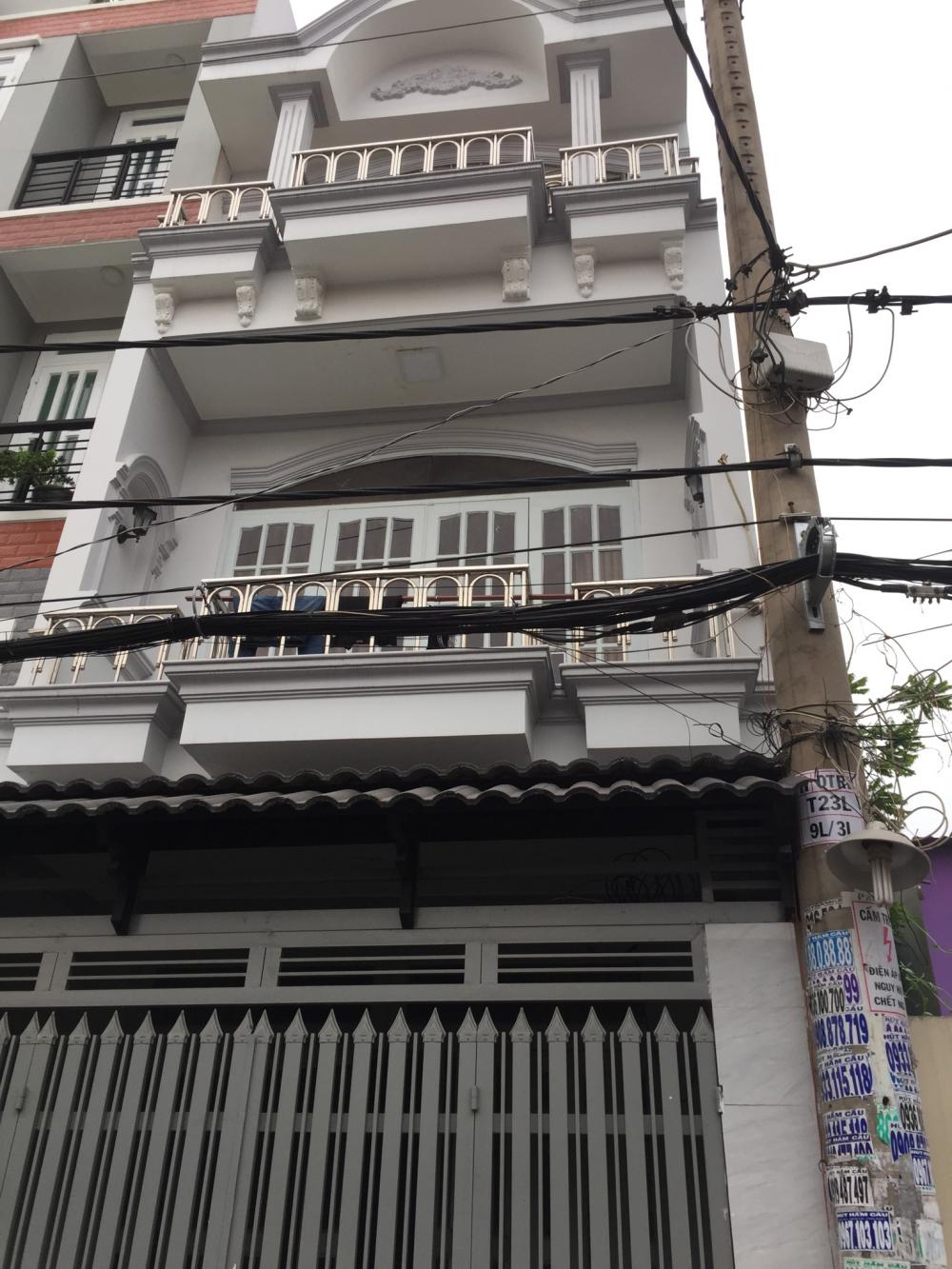 Nhà Đường 8m Ni Sư Huỳnh Liên, 4,2 x22.2 m, 88m2, 2 lầu  , P.10, Q. Tân Bình 10.55 Tỷ