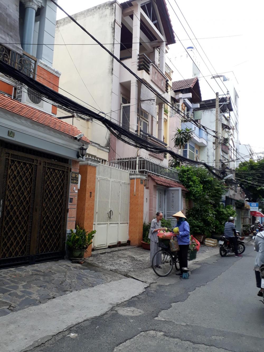 Bán nhà mặt tiền đường Bạch Vân - Bùi Hữu Nghĩa, Q5, 4.1x21m, giá 23 tỷ