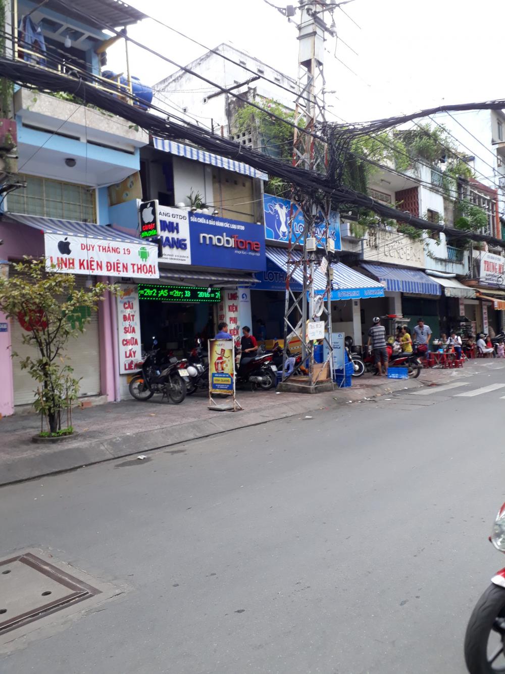  Bán nhà mặt tiền tầng trệt  Phan Văn Trị - Lê Hồng Phong, P2, Q5