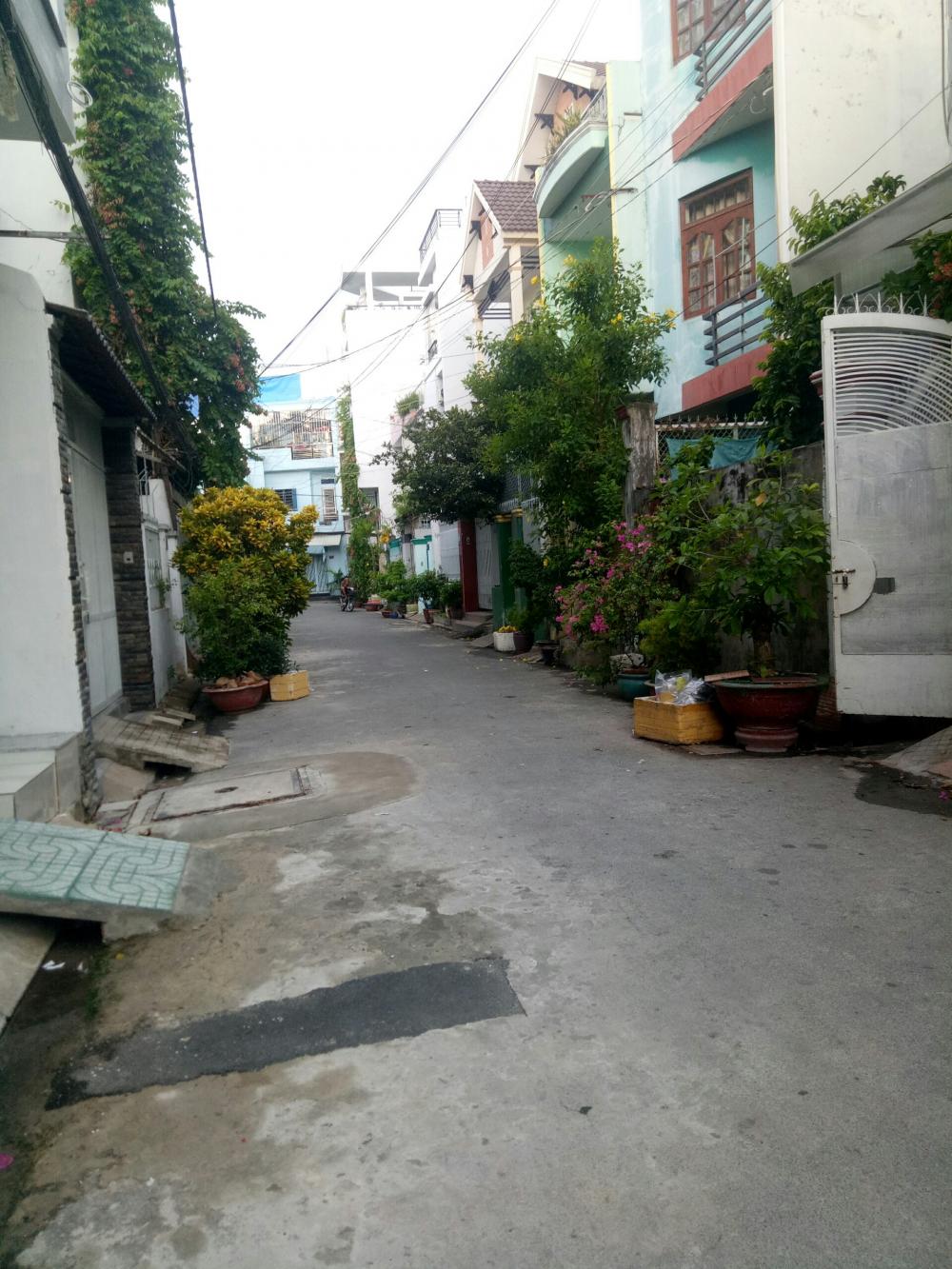 Bán nhà 3 lầu hẻm thông 7m dt 4x15m đường Vườn Lài Q. Tân Phú