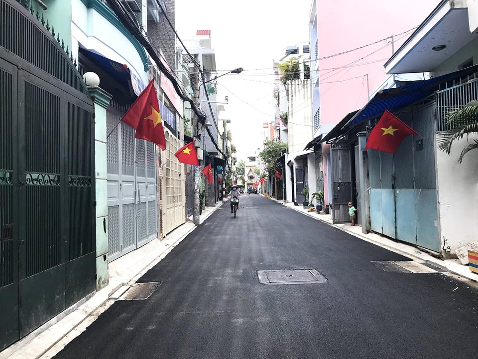 Bán nhà hẻm1/ Nguyễn Thế Truyện, P. Tân Sơn Nhì, 4x17m, lững 3 lầu, giá 8 tỷ.