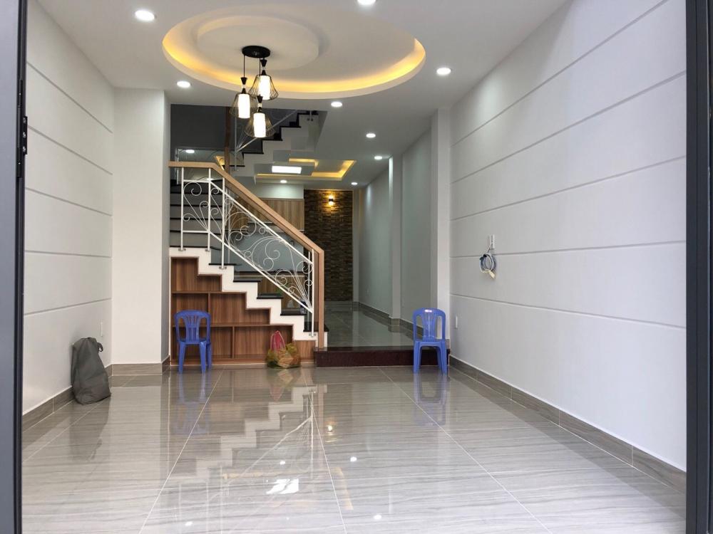 Bán nhà mới 1trệt 3 lầu siêu đẹp Nguyễn Bình Khiêm, Gò Vấp. 56m2, giá 6.6 tỷ 