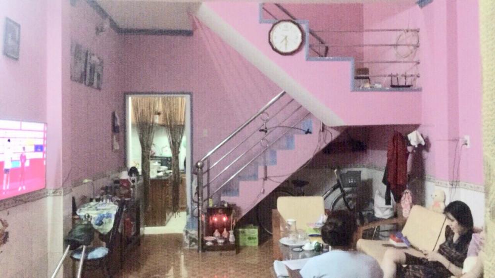 Bán nhà sổ hồng riêng, Huỳnh Tấn Phát, Nhà Bè, DT 4x10m, 1 trệt 1 lầu. Giá 2,1 tỷ