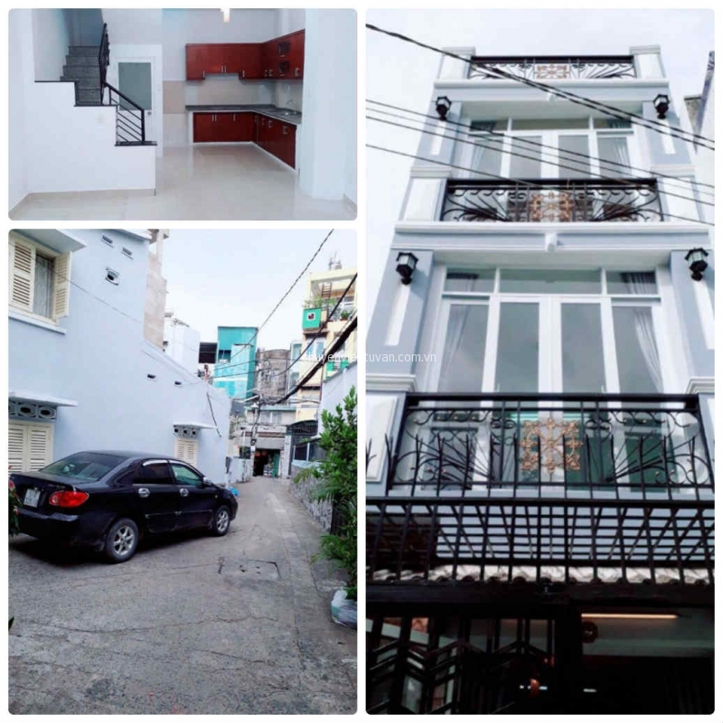 Bán gấp nhà HXH Chu Văn An P26 BT 4x16 Giá 6.3 tỷ