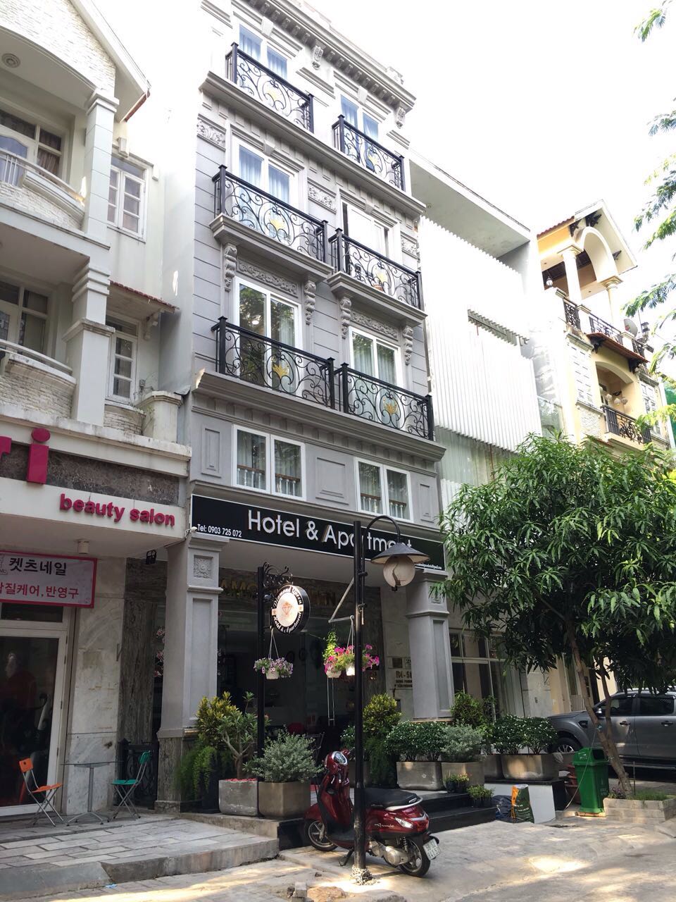 Bán khách sạn Hưng Phước 2 -đẹp nhất Phú Mỹ Hưng ,14 phòng giá 26 tỷ, LH 0942.44.3499