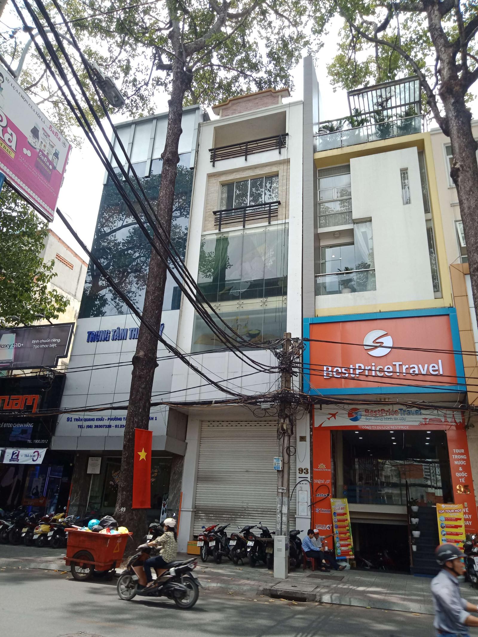 Nhà bán chính chủ MT đường Trần Quang Khai,Q1.Giá 45 tỷ