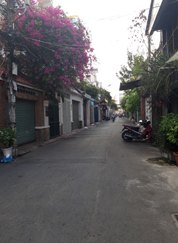 Nhà Đường 6m Nguyễn Thị Nhỏ, P.9, Q. Tân Bình (4.1x14.7)m, 3 lầu đúc, giá: 6.1 Tỷ