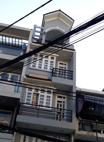 Nhà Đường 7m Ni Sư Huỳnh Liên, 4 x 14 m, 60, 2 lầu sân thượng  , P.10, Q. Tân Bình 7.5 Tỷ