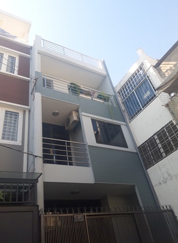  Nhà 2 lầu sân thượng hồng lạc (4 x 15) 60m2 P. 10, Q.TB. Giá 7.4 Ty TL