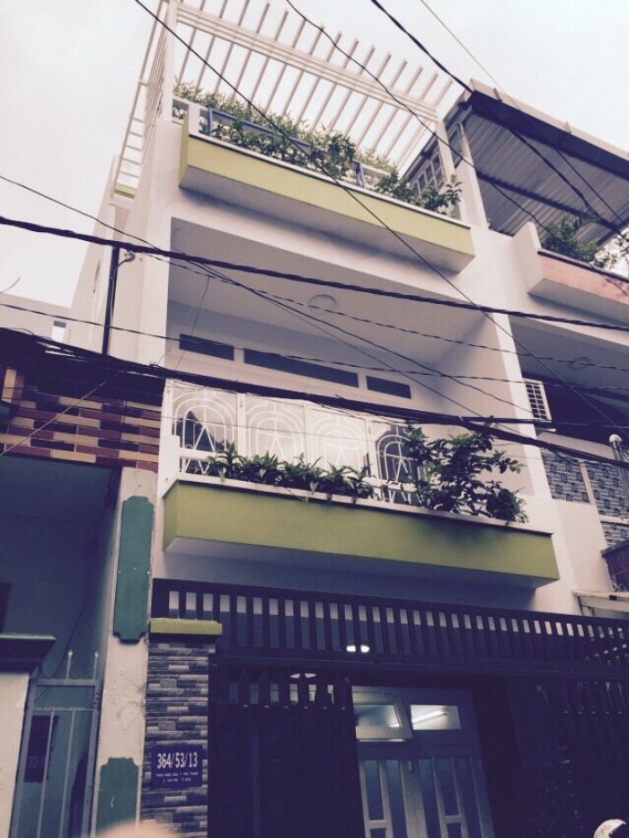 Nhà Hẻm 7m Khuôn Việt (4.2x15m) 1 trệt, 2 lầu, P. 10, Q. Tân Bình. Giá: 5.5 tỷ
