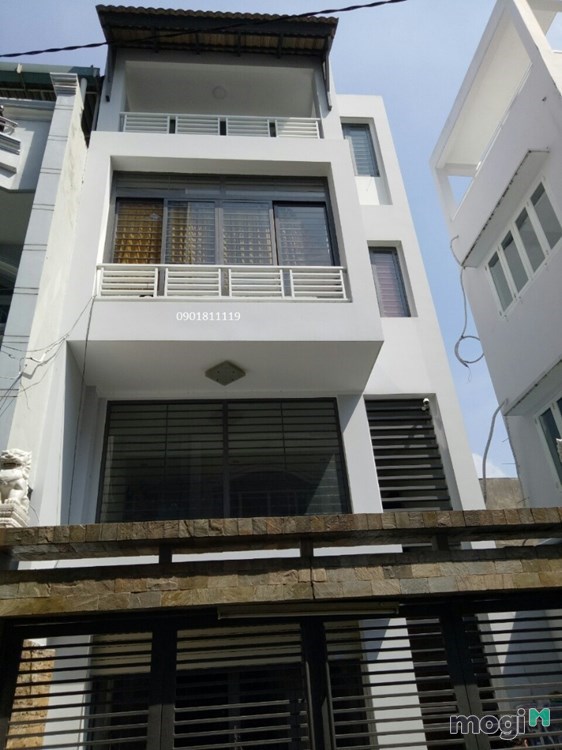 Nhà HXH Nguyễn Hồng Đào (4 x 20) 80m2 P.14, 1T 2L Đúc Q.Tân bình. Giá 6.8 Ty TL