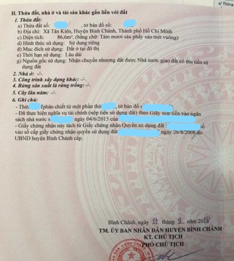 Cần bán nhà Trần Đại Nghĩa, gần KCN Lê Minh Xuân, hợp cho thuê, giá bán 1 tỷ 650tr TL, sổ hồng riêng