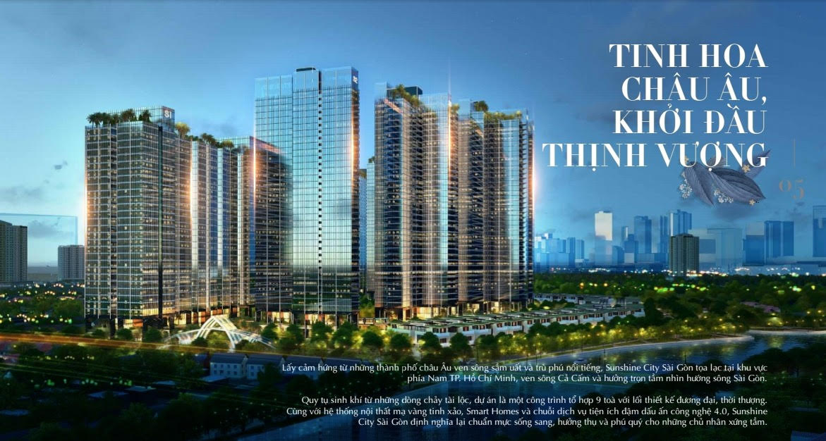 Dự án căn hộ Sunshine City Saigon quận 7 giá chủ đầu tư