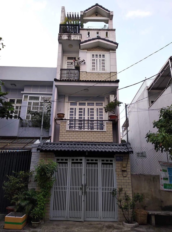 Bán nhà  hẻm 285 Lê Văn Quới - Bình Trị Đông - Bình Tân.