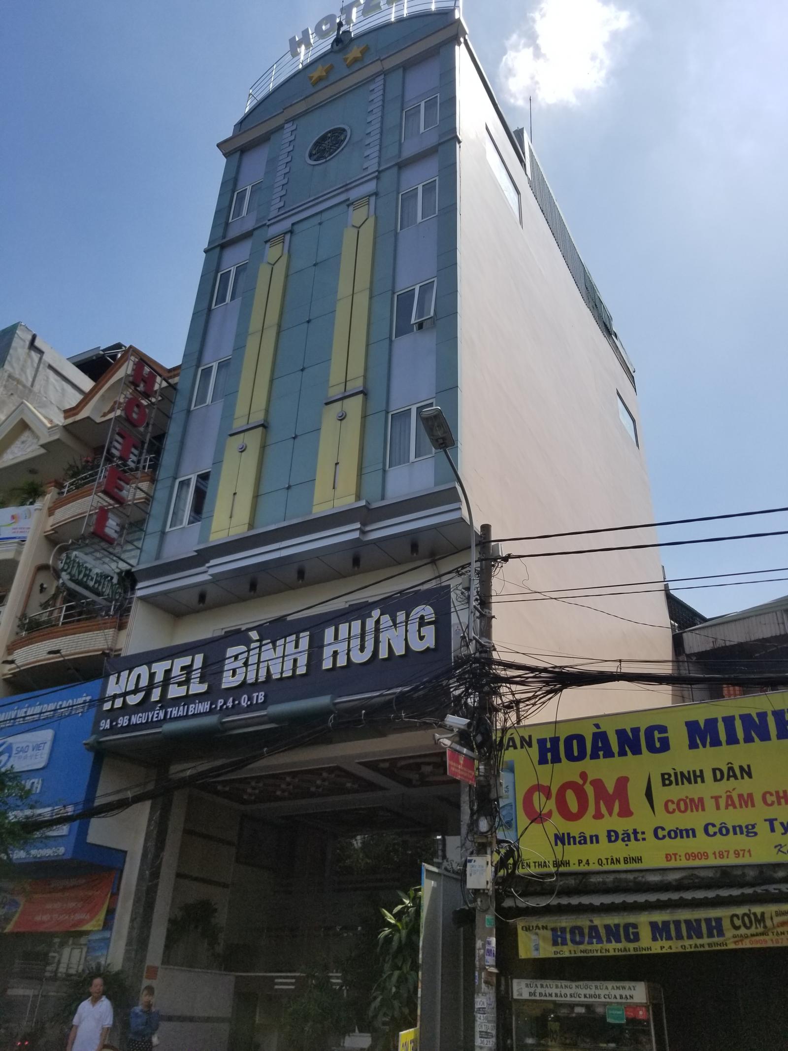 Cần bán nhà mặt tiền đường Nguyễn Thái Bình, P12, Tân Bình. DT: 10x15m Hầm + 5 LẦu, cho thuê 140tr