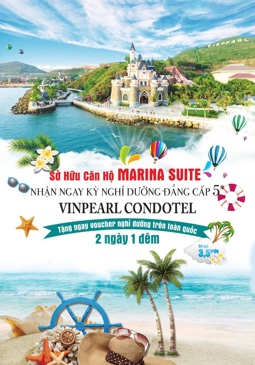 Sở hữu ngay căn hộ Marina suites Nha trang, nhận kỳ nghỉ dưỡng đẳng cấp 5* LH 0905277868