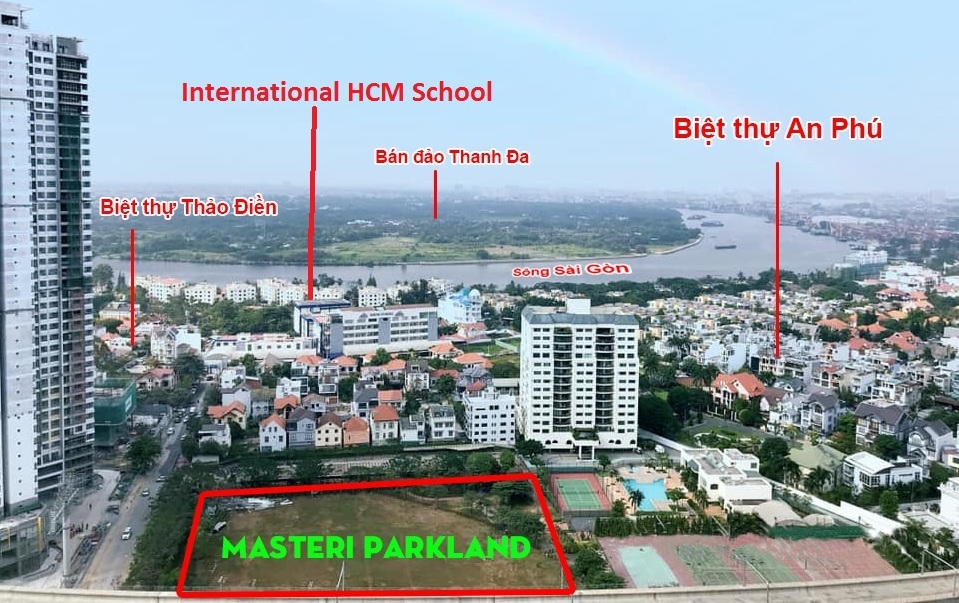 Bán căn hộ Masteri Parkland - Khu vực Thảo Điền - An Phú, Quận 2 - LH: 0813633885