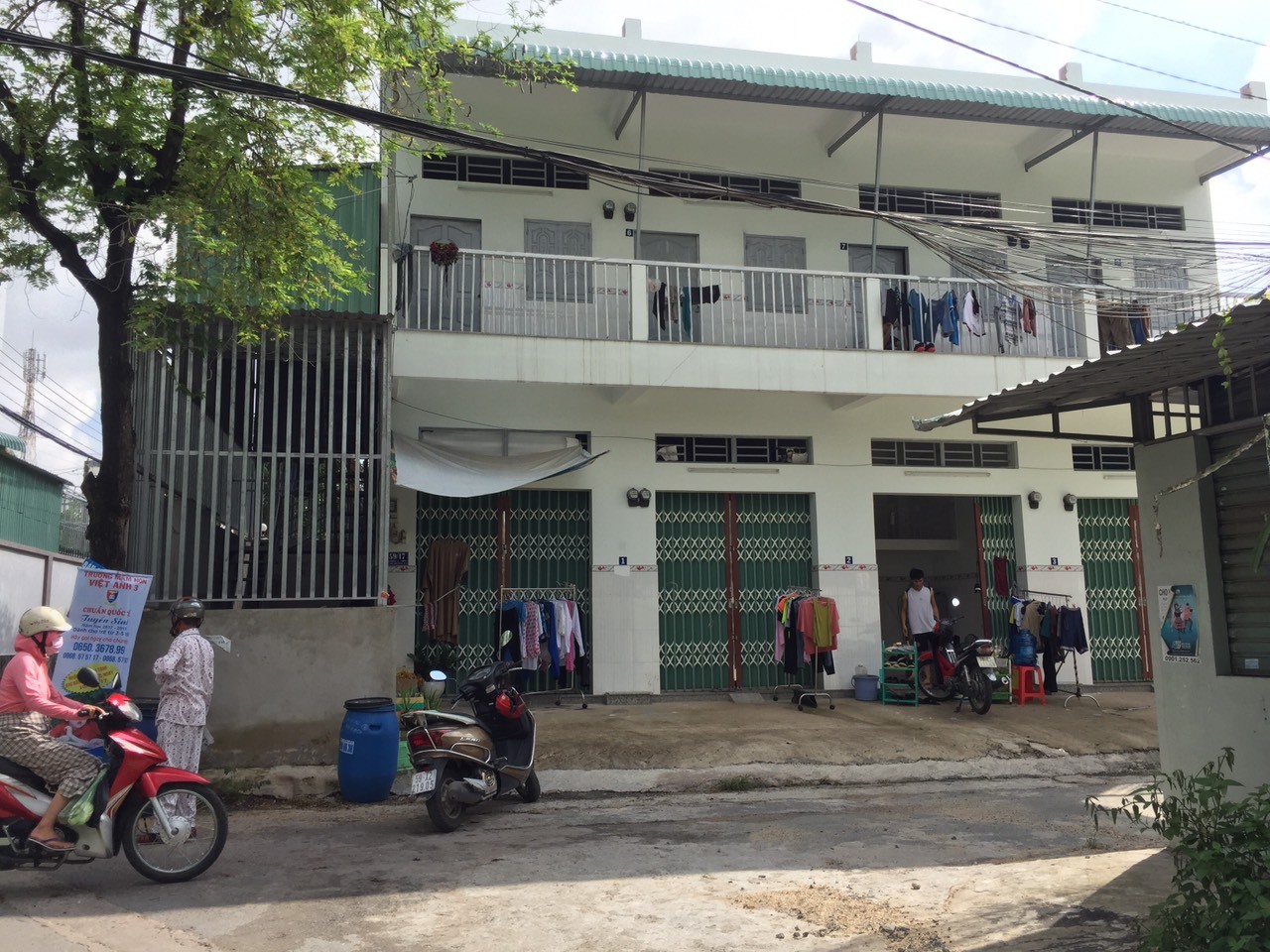 bán nhà trọ góc 2 mặt tiền gần trường Hoa Lư, đường Quang Trung, Quận 9