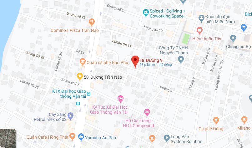 Nhà mặt tiền khu An Phú – An Khánh