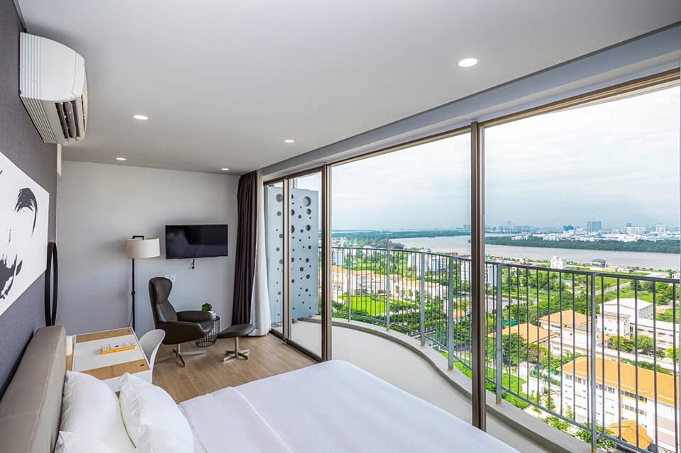 Bán căn hộ Waterina Suites 100% view sông SG Quận 2, CK 12%, TT 50% nhận nhà, Trả chậm đến 3/2022 !!