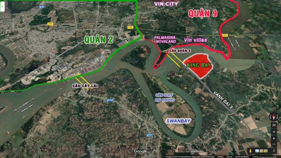 Đất nền 3 mặt tiền sông Đồng Nai - 19tr/m2 - LH: 0813633885