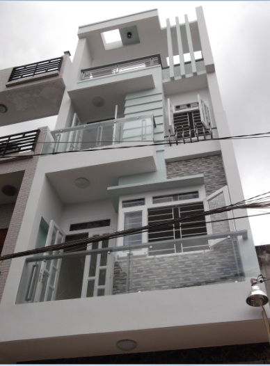 Bán nhà mới mặt tiền đường Số 8 gần trường học, phường 11, quận Gò Vấp. DT: 4.2 x 25 m, giá: 9.9 Tỷ LH: 0941959368