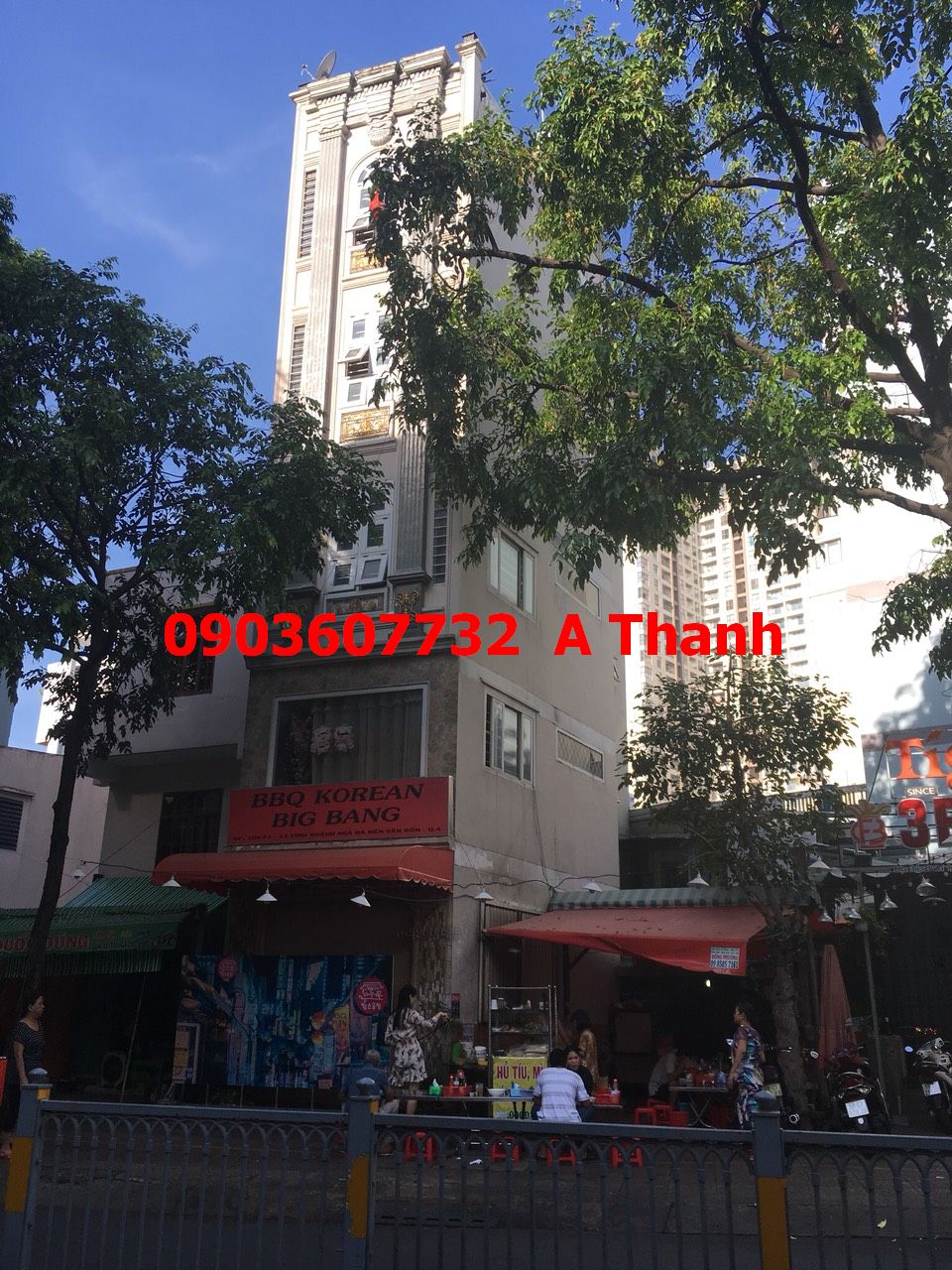 Cho thuê nhà MT Nguyễn Thái Bình, Quận 1, DT 4.5x20m, 4 lầu, giá 115,7 triệu/tháng 0903607732