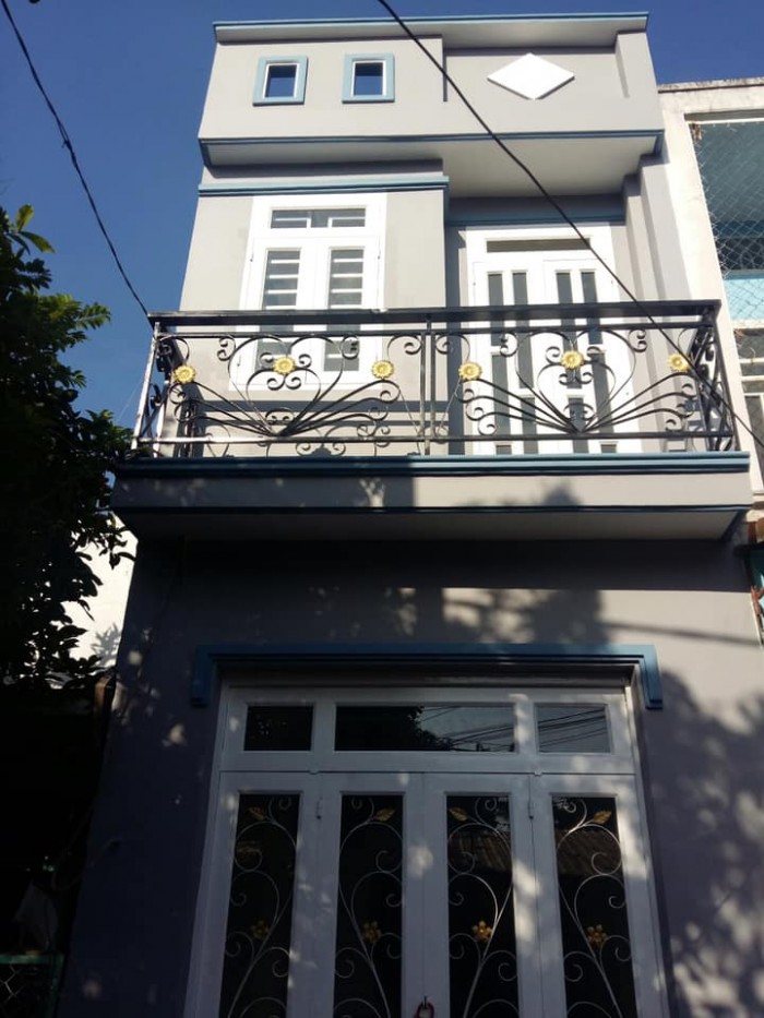 MT Hậu Giang, P5, Q. 6 (7x15)m, nở hậu 7.2m. Kết cấu trệt, 2 lầu, ST giá 17 tỷ