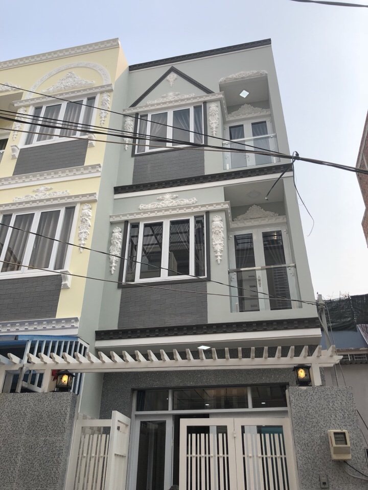 Bán nhà hẻm 7m, Nguyễn Thái Sơn, P4, Gò Vấp, 5x20m, 1 trệt 2 lầu, giá: 6.8 tỷ TL