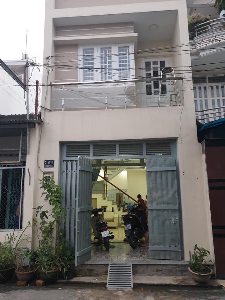 Bán nhà 1 lầu mặt tiền hẻm Nguyễn Ảnh Thủ, Trung Chánh, 4x12,5m, 50m2, sổ riêng, bán giá 1ty640 triệu