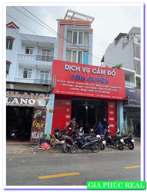 Bán Nhà MTKD 543 Tân Kỳ Tân Qúy  6x20m(Nh) 2 lầu Gía 20 tỷ TL. 