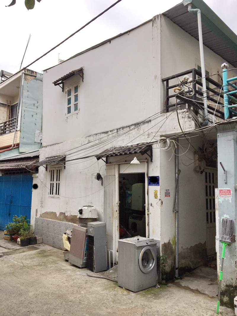 Bán nhà nhỏ 1 lầu hẻm 143 đường Tân Mỹ P. Tân Thuận Tây Quận 7.
