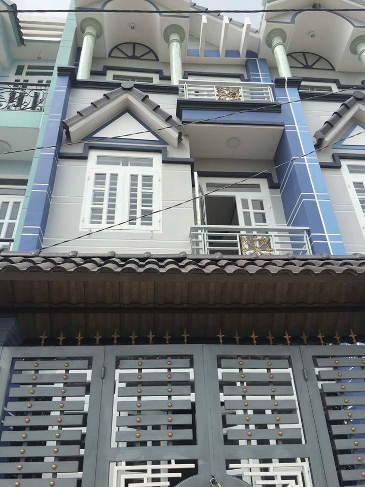 Bán gấp nhà mới xây 1 trệt 2 lầu ngay Hiệp Thành City 1/HXH đường Nguyễn Thị Búp Q12. Gía: 3ty1