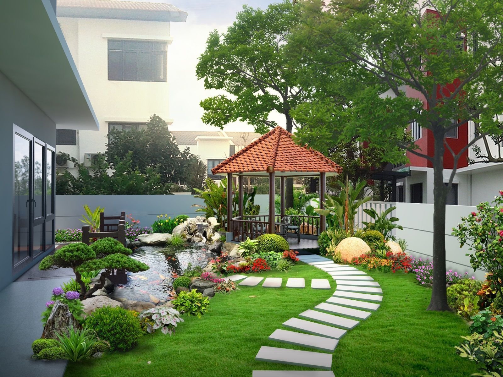 Bán biệt thự sân vườn tại Phường Tân Thành Q.Tân Phú 20x22m 2 lầu giá 63 tỷ TL