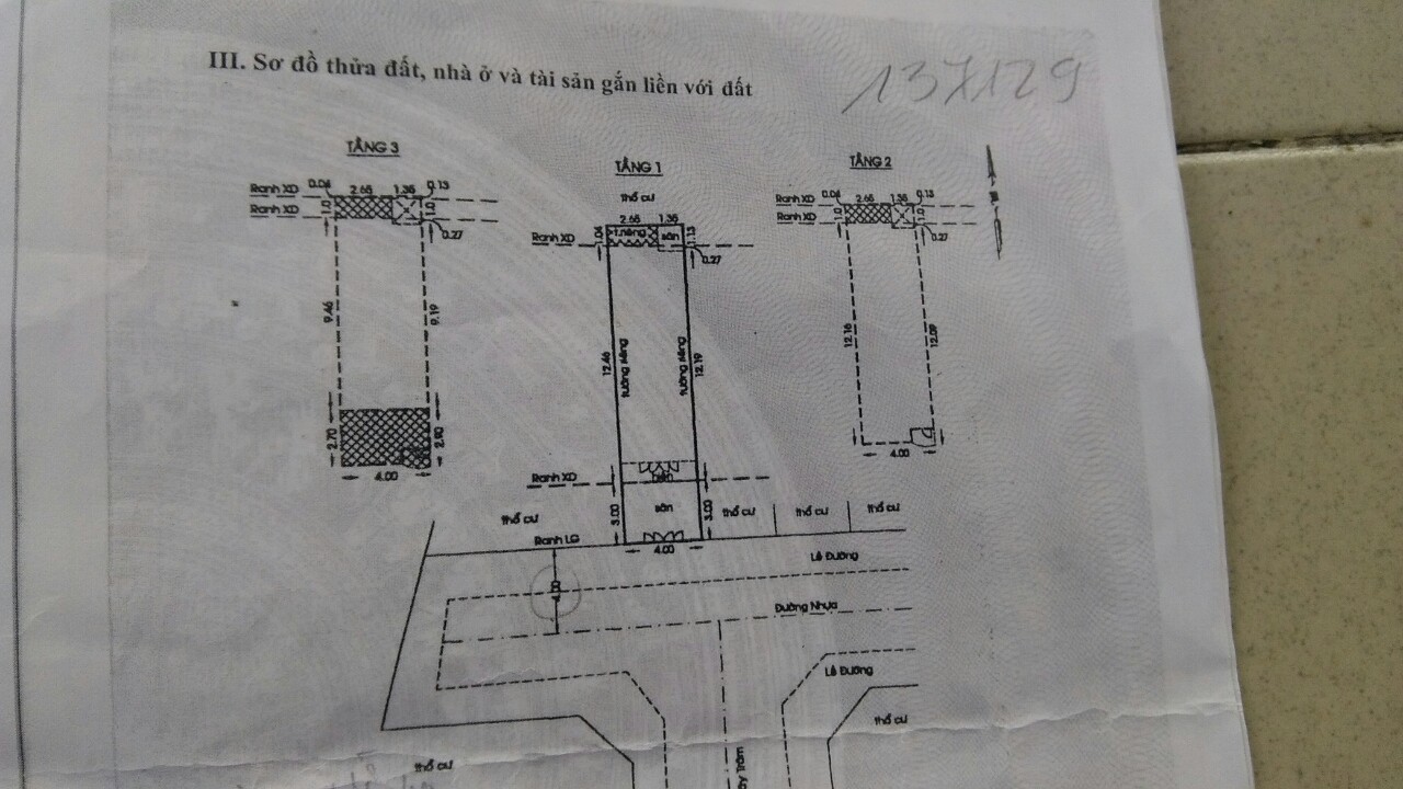 Bán nhà đường Nguyễn Văn Khối, P.9, Gò Vấp , DT: 66m2 giá 6,7 tỷ