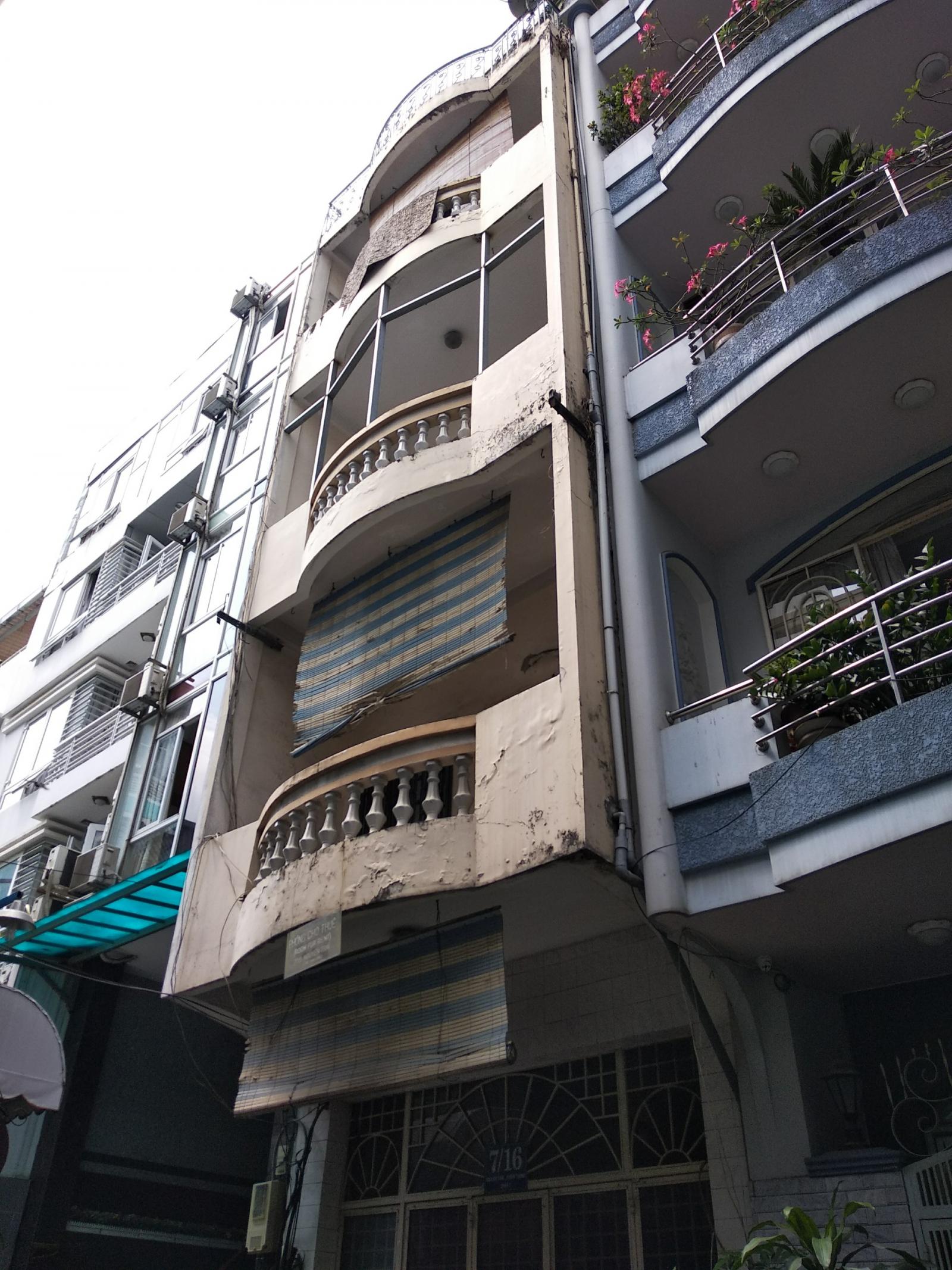 Bán nhà 3 lầu, góc 2MT đường D, Bình Thạnh. 7x28m, nở hậu.  