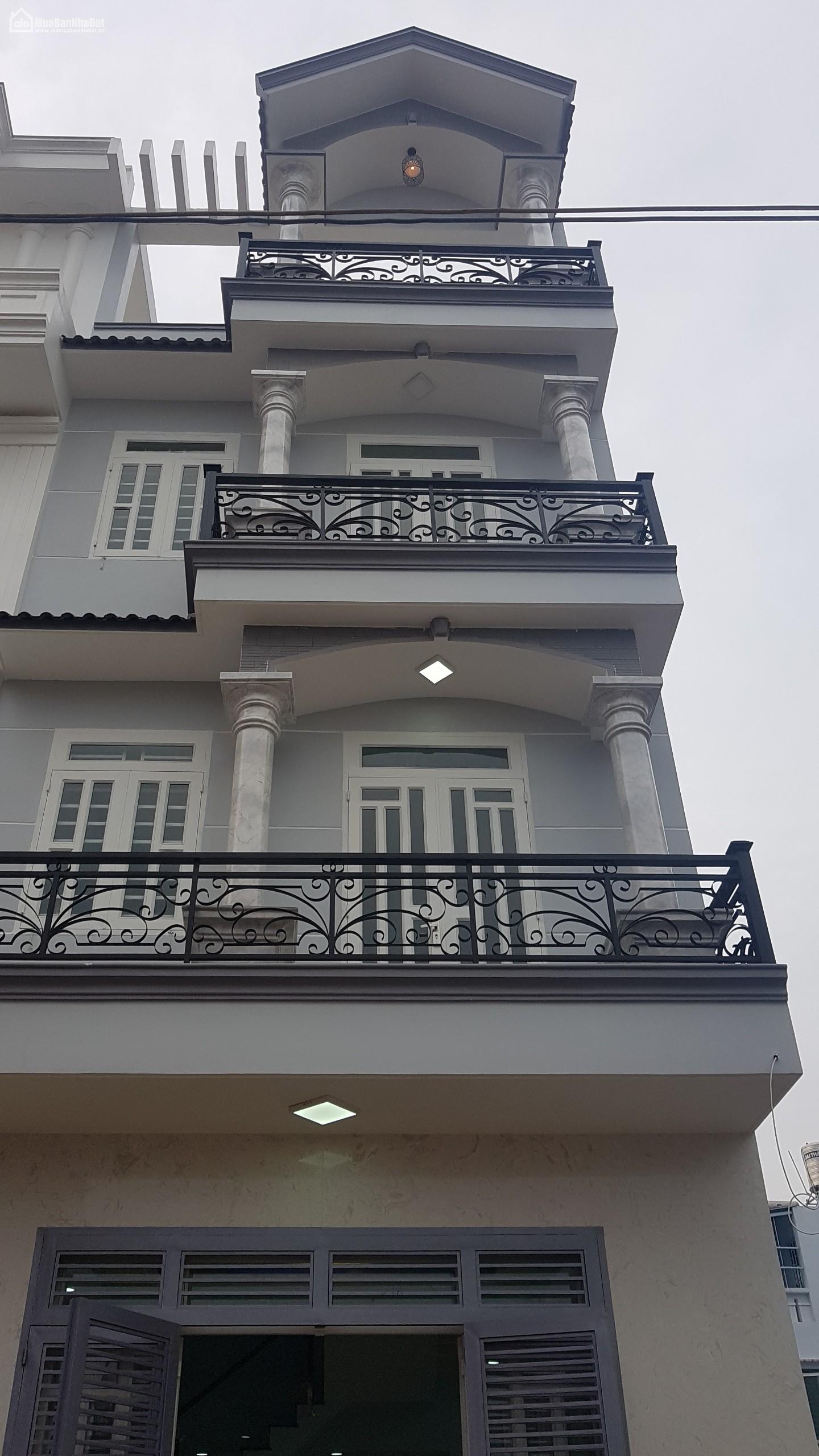 Bán nhà đường Nguyễn Thái Bình - Xuân Diệu P. 4 Q. Tân Bình, 4x14m, 5 tầng nhà mới 