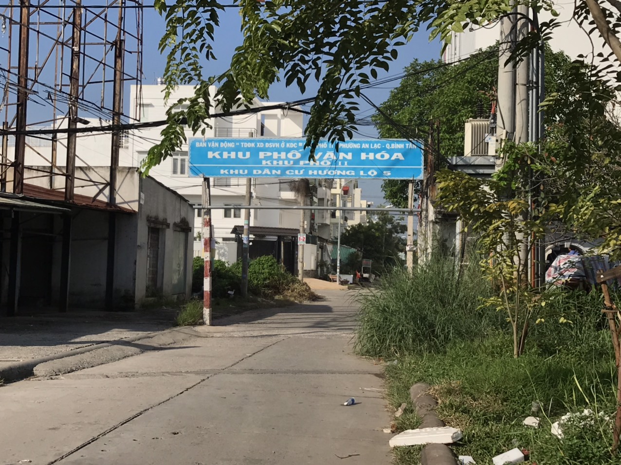 Bán đất KDC Hương lộ 5, ngay ngã tư  Hồ Học Lãm - Võ Văn Kiệt, Phường An Lạc, quận Bình Tân, TP Hồ