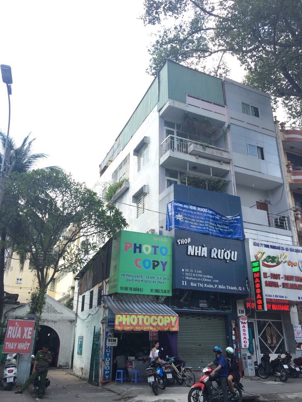 BÁN NHÀ MT TRẦN ĐÌNH XU, P. CẦU KHO, Q.1, DT: 9X24M, HẦM + 8 LẦU, GIÁ: 120 TỶ;0908525968