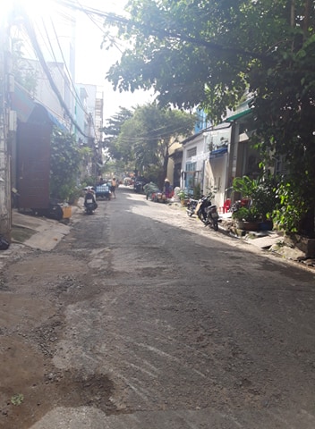 Nhà Đường 8m, Trịnh Đình Trọng, Q.Tân Phú, 6.5x15m(97m2) Phú Trung C4 Củ Giá: 6.1T