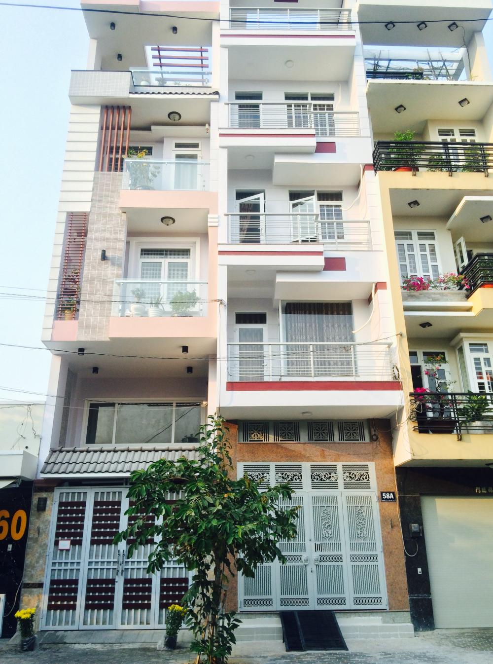 Bán gấp nhà trệt 1 lửng 4 lầu,4,5x14 công nhận 60m2, đường số 59,P14 Gò Vấp, giá chỉ 5,3 ỷ
