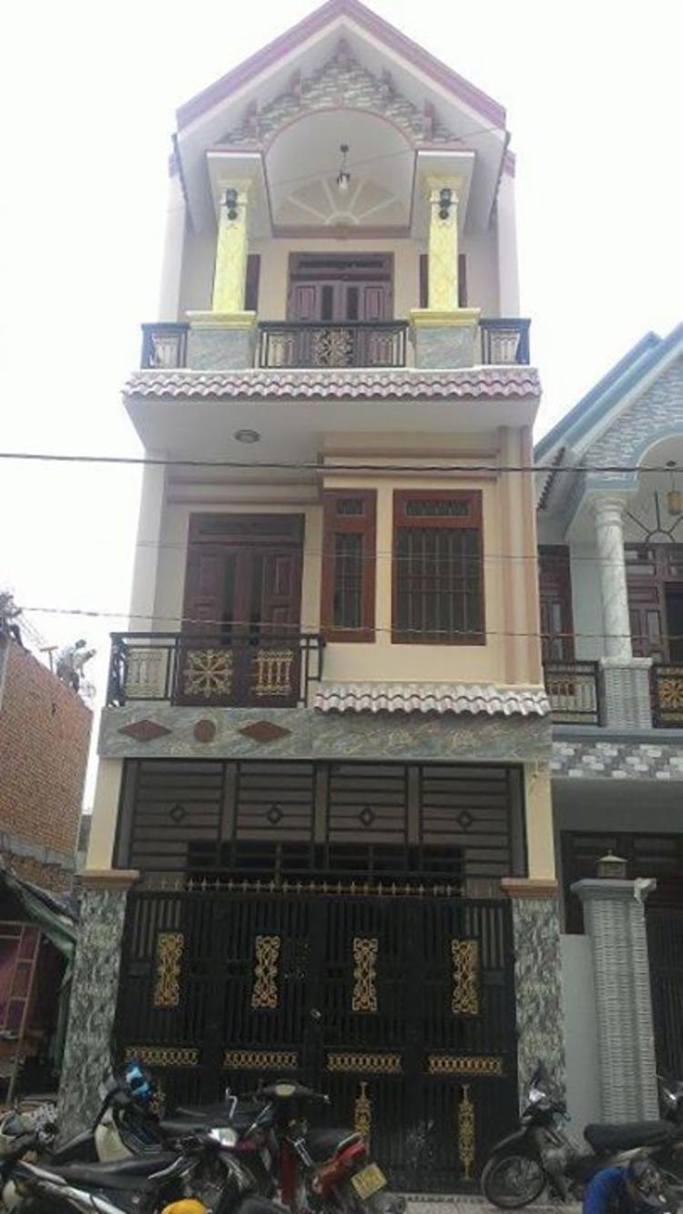 Bán gấp nhà 1 trệt 2 lầu hẻm oto công nhận 76m2, Trung Mỹ Tây, quận 12 giá 6,2 tỷ