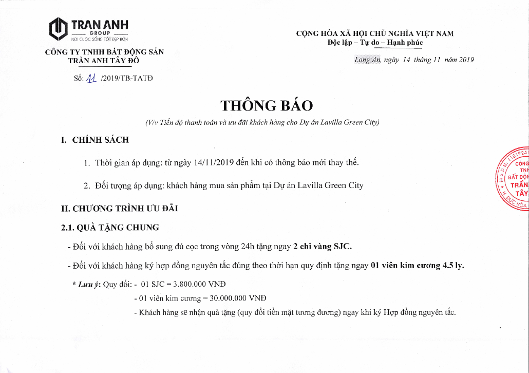 Thông tin dự án mới nhất Tp.Tân An,Chủ Đầu tư Đồng Tâm Long An,Phát triển dự án Trần Anh Group.