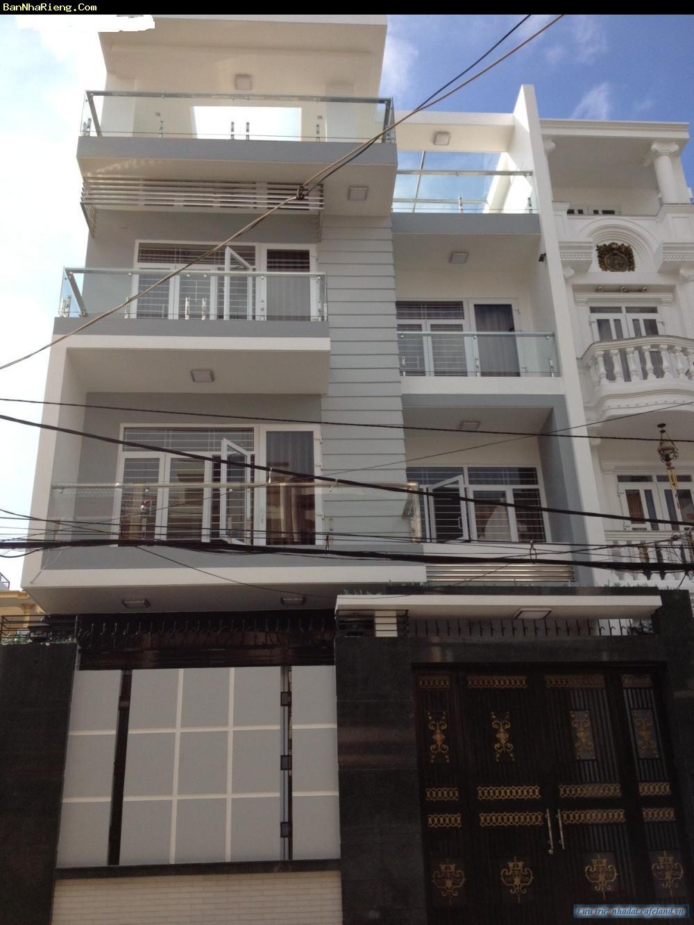 Bán gấp nhà 2 lầu mới, hẻm  xe hơi, DT 4.5x13m, Lê Quang Định, Phường 1, Quận Gò Vấp.