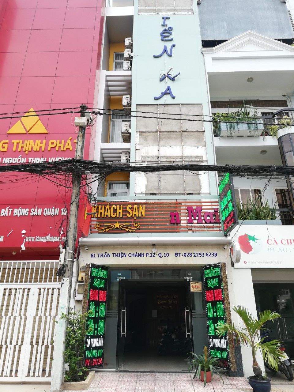 Bán gấp khách sạn mặt tiền Trương Cộng Định, Hầm - 6 tầng. Thu nhập 2-3 tỷ/năm