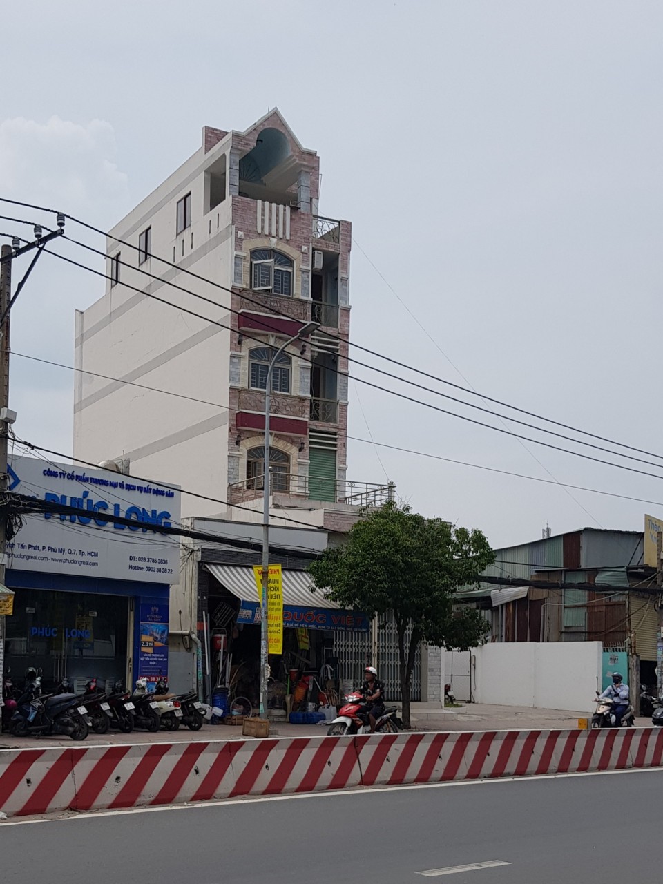 Bán nhà mặt tiền 6 tầng 1268A Huỳnh Tấn Phát, Quận 7, giá 16.8 tỷ