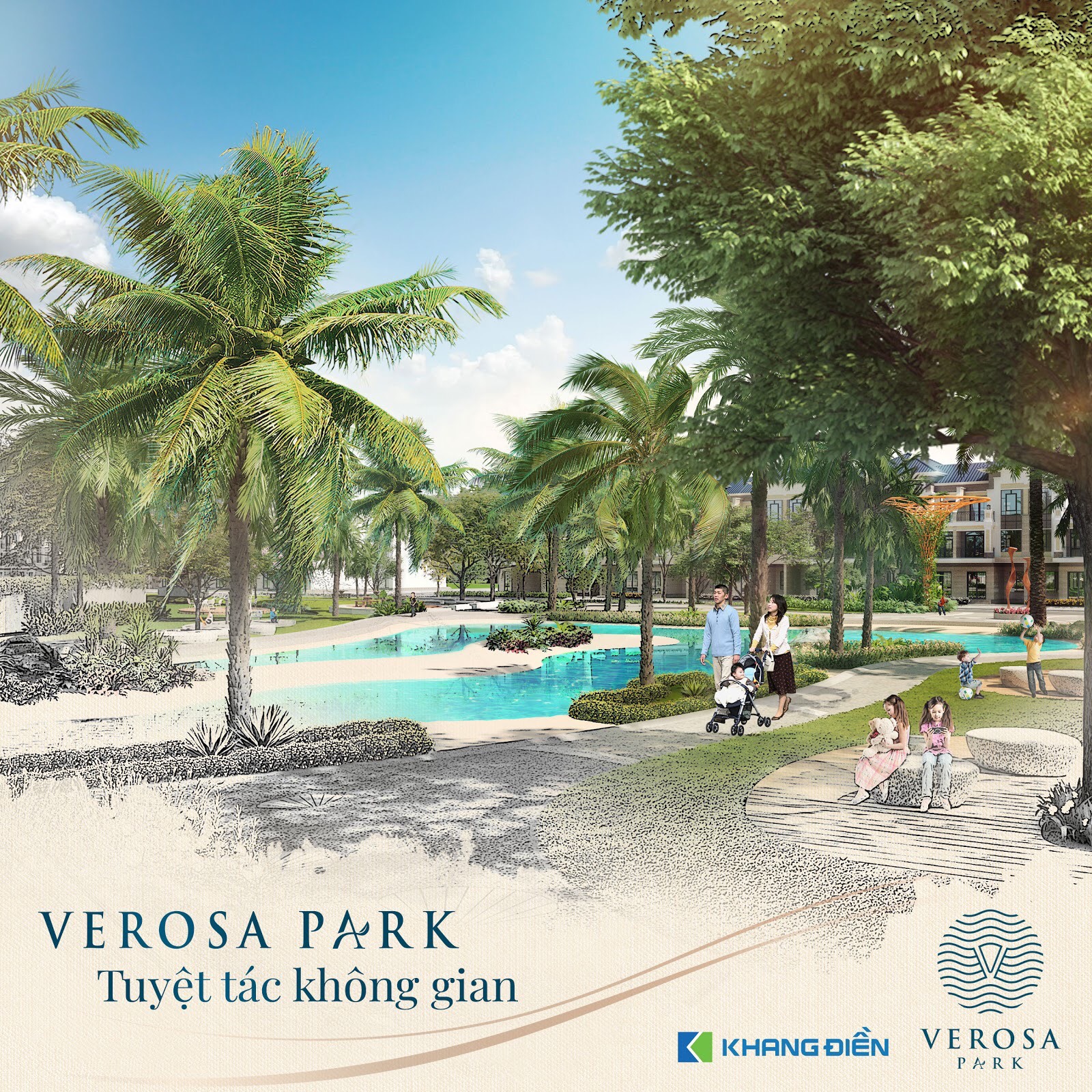 Nhà phố Verosa Park ngay vòng xoay Liên Phường, thanh toán trước 45% hoặc gói vay 3% lãi suất trong 2 năm Gọi 0906 870195