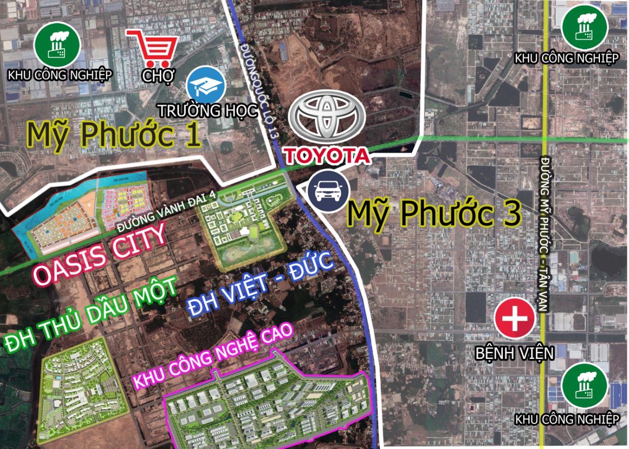 Nhà liền thổ tại KCN Mỹ Phước , gần ĐH Việt Đức, thị xã Bến Cát, liên hệ: 0967.674.879