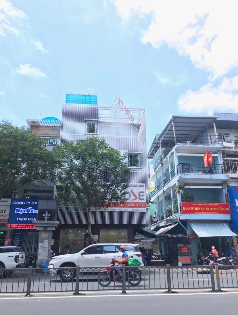 Bán nhà góc 2 MT Lê Hồng Phong, P10, Q10. - 7.2x10m. 1T 1L 3L ST, 38 tỷ - HĐT 120tr/th, 0908525968